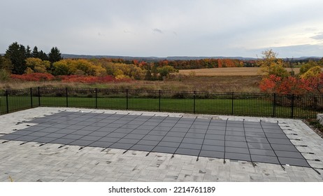 Swimming Pool Winter Safety Cover