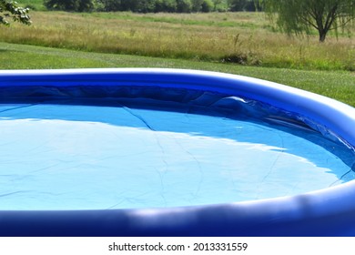 Swimming Pool In A Yard