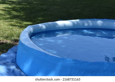 Swimming Pool In A Yard