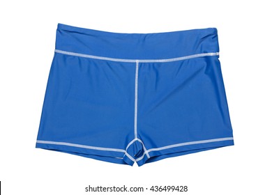 Swimming Trunks Isolated On White Background Stock Photo 436499428 ...