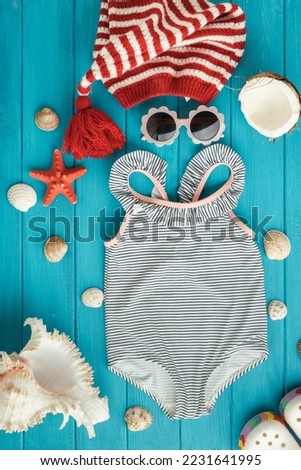 Similar – Image, Stock Photo summer vacation Wellness