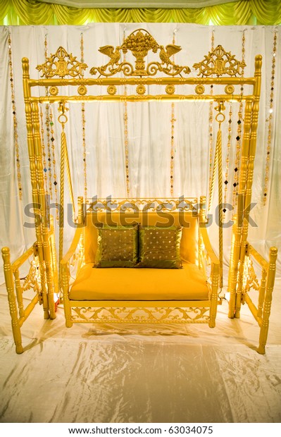 Swing Chair Used Sindhi Indian Wedding Stock Photo Edit Now 63034075