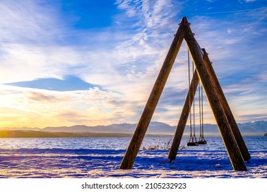 Swing At A Playground - Photo