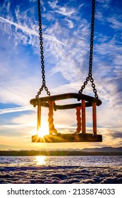 Swing At A Playground - Photo