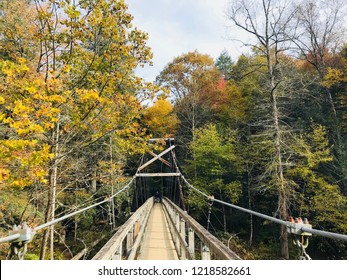 Swinging Bridge Over Toccoa River