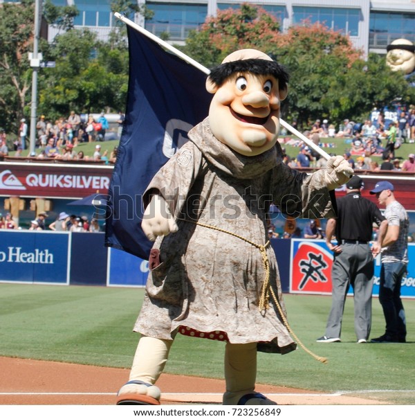 Swinging Friar Mascot San Diego Padres Stock Photo Edit Now