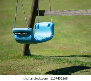 Swingset Isolated Green Grass