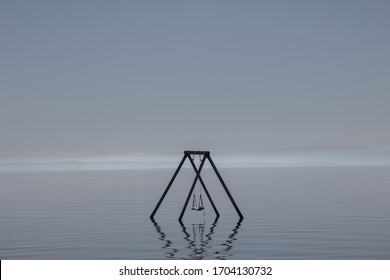 Swingset on the Salton Sea
