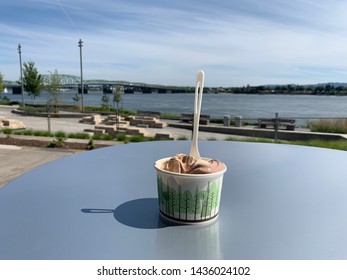 Swirl Ice Cream At The Port Of Vancouver WA