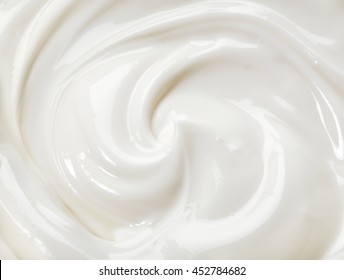swirled yogurt