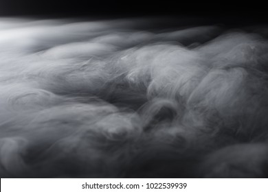 Swirling Dry Ice Fog