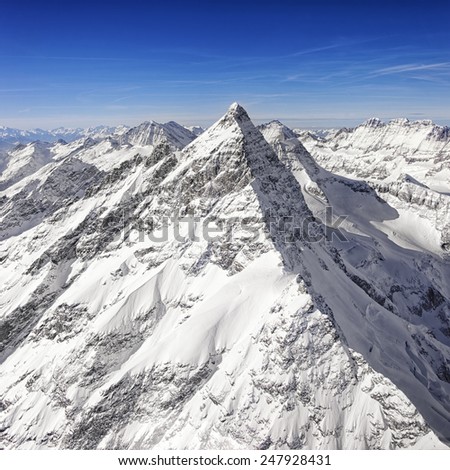 Similar – Image, Stock Photo Eiger, monk, virgin