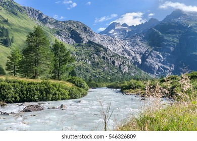Swiss Alps - Furka Pass - Valais