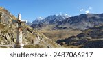 The Swiss Alps at the Great St Bernard Pass 