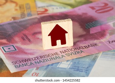 Swiss Franc CHF And A House