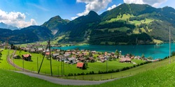 Swiss Village Lungern Switzerland Stock Photo Containing Lungern And Lake An Architecture Photo Swiss Village Lungern Switzerland Stock Photo Containing Lungern And Lake An Architecture Photo