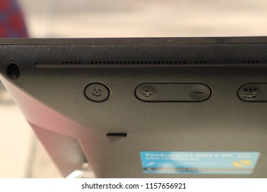 Switch button to open or close the screen.