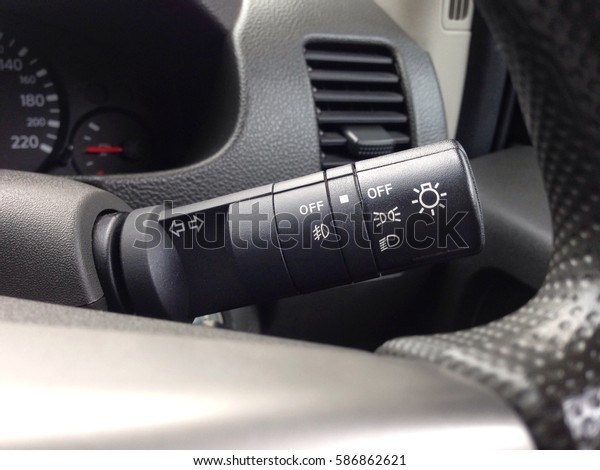 Switch light control\
interior the car.