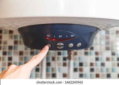 Switch off an electric boiler