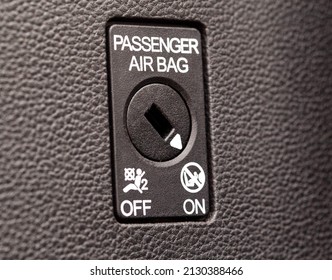The switch on the panel of the car turns on and off the passenger airbag