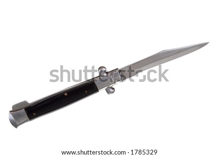 switchblade knife open