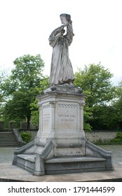 Neuchâtel, Switzerland - July 14 2013: Statue Of Protestant Reformer William Farel