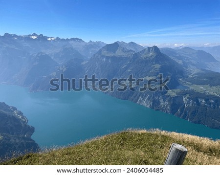 Foto Bild Blick vom Stoos auf den Vierwaldstättersee