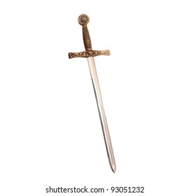 sword isolated on white background