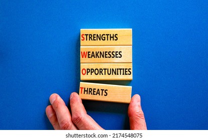 Swot Strengths Weaknesses Opportunities Symbol Concept Stock Photo ...