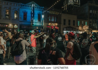 Sxsw Downtown In Austin, Texas March 17, 2018