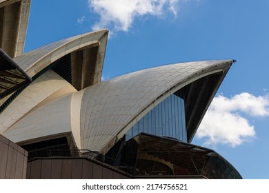 Sydney, Australia - 04 05 22, Detail Of The Opera House 