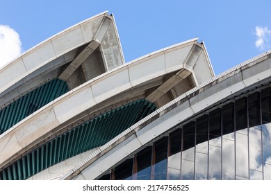 Sydney, Australia - 04 05 22, Detail Of The Opera House 