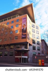 SYDNEY, AUSTRALIA - JULY 17, 2017: Ultimo TAFE (Technical And Further Education) Building E, View From Harris Street