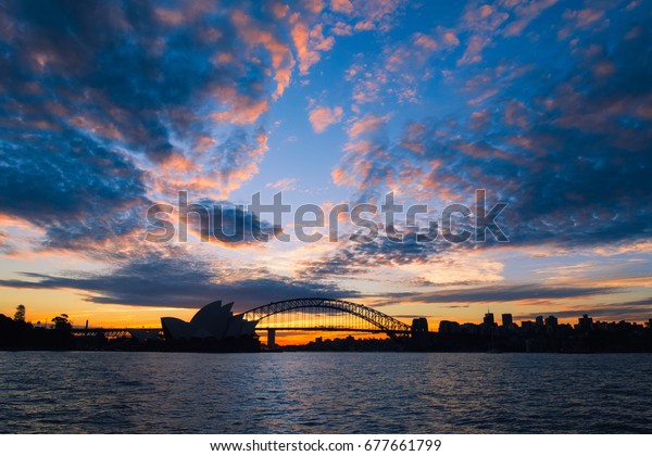 Sydney Australia June 23 2017 Silhouette Stock Photo Edit Now