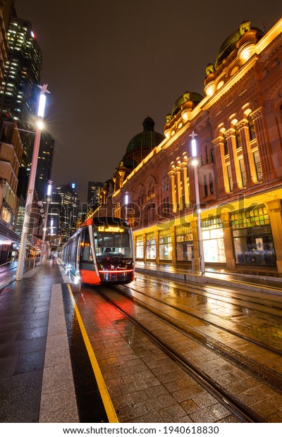 Sydney Australia March 18 2021 Tram Stock Photo (Edit Now) 1940618830