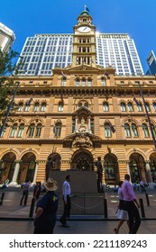 Sydney, Australia - March 20th 2013: The Cenotaph On The Martin Place, NSW War Memorials Register