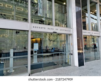 SYDNEY, AUSTRALIA - MAY 27, 2021: Reserve Bank Of Australia Headquarters Office Building In Sydney Australia