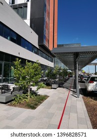 Sydney / Australia - May 9 2019: View Of Northern Beaches Hospital Building In Frenchs Forest