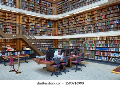 Sydney Australia. Mitchell Wing of the State Library of New South Wales,. Sydney Australia August 2019 - Shutterstock ID 1593916990