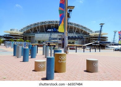 SYDNEY AUSTRALIA - NOVEMBER 26: Olympic Stadium Sydney, Arena For The Olympics Of The Year 2000, Sydney, November 26, 2009