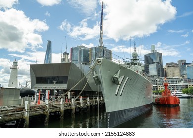 Sydney, Australia-April 13, 2022: Australian National Maritime Museum