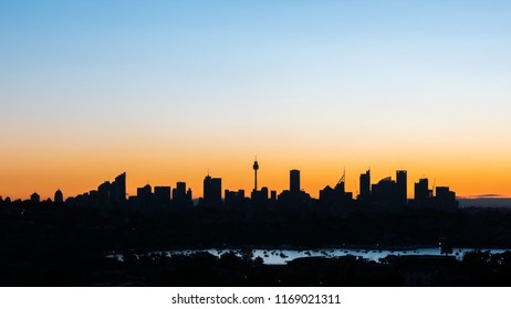 Sydney CBD Seen From Dover Heights