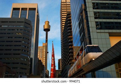 Sydney City, Sydney Tower And Monorail