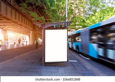 
Sydney City Traffic, Bus Stop