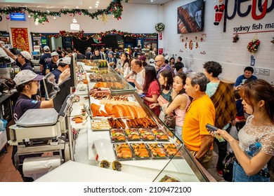 The Sydney Fish Market At Blackwattle Bay, Sydney, Dec 2019. 