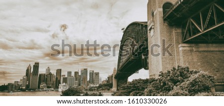 Similar – Lovely Harbour Bridge