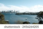 Sydney Harbour Skyline and Harbour Bridge From Taronga Zoo 