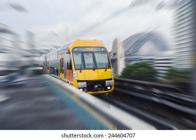 Sydney Moving Train