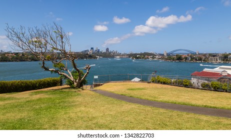 Sydney, New South Wales, Australia - January 2 2018: View from the plateau of Cockatoo Island to Sydney Harbour. - Shutterstock ID 1342822703
