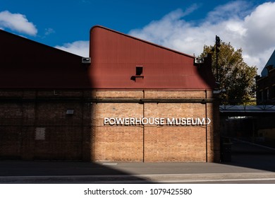 SYDNEY, NEW SOUTH WALES/AUSTRALIA, APRIL 22ND: Image Of The Powerhouse Museum Which Is The Major Branch Of Applied Arts And Sciences In Ultimo, Sydney On 22nd April, 2018 In Sydney